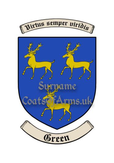 green family crest england.
